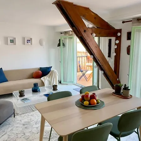 Terrasse Plein Ciel - Dernier Etage Au Coeur De نيس