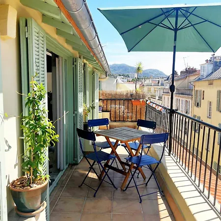Terrasse Plein Ciel - Dernier Etage Au Coeur De نيس