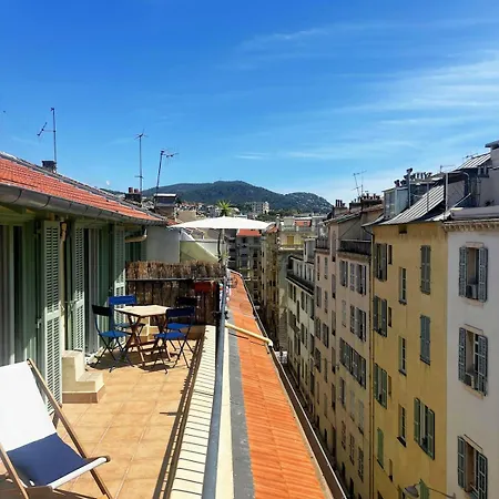 Terrasse Plein Ciel - Dernier Etage Au Coeur De * نيس